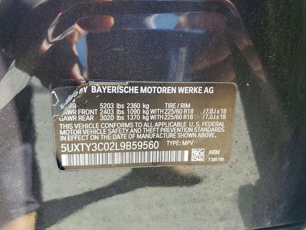 2020 BMW X3 sDrive30i