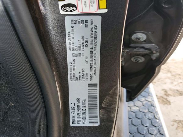 2021 RAM 1500