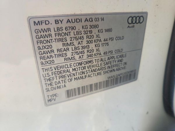 2014 AUDI Q7 Premium Plus