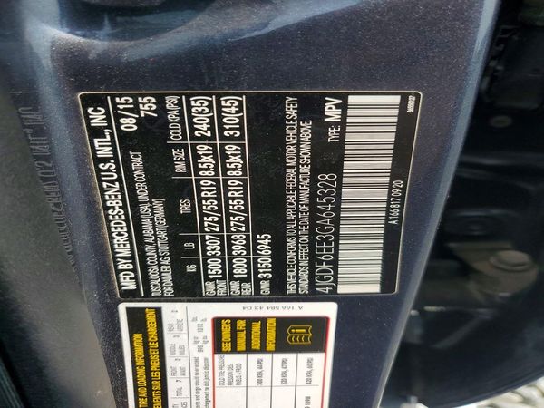 2016 MERCEDES-BENZ GL GL450-4M
