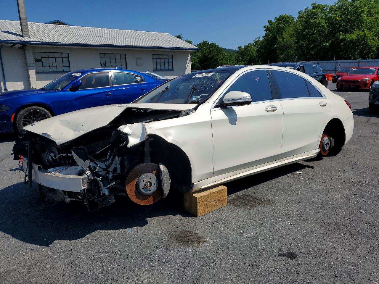 2019 MERCEDES-BENZ S-CLASS S560-4M — Front 3/4