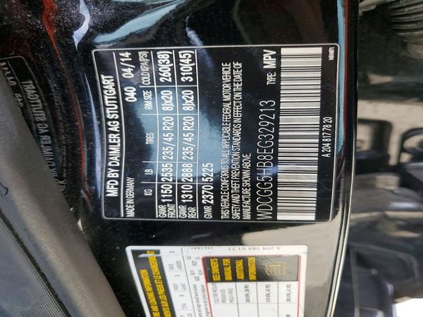 2014 MERCEDES-BENZ GLK GLK350
