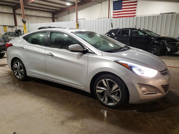 2014 HYUNDAI ELANTRA GLS (Middle) — Passenger 3/4
