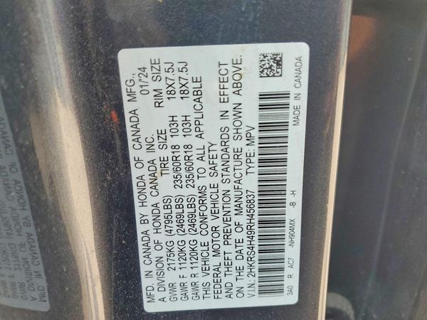 2024 HONDA CR-V