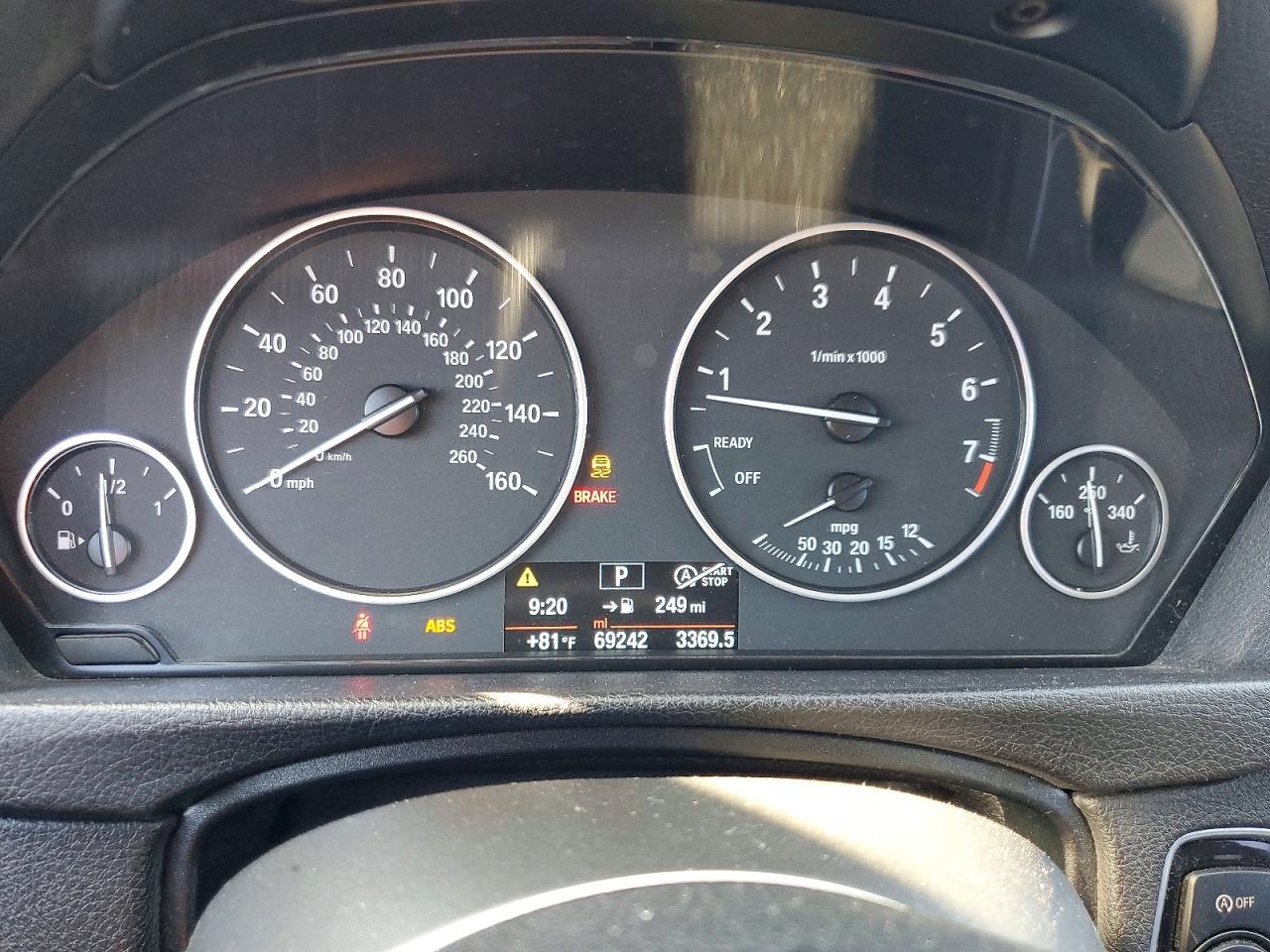 2016 BMW 320