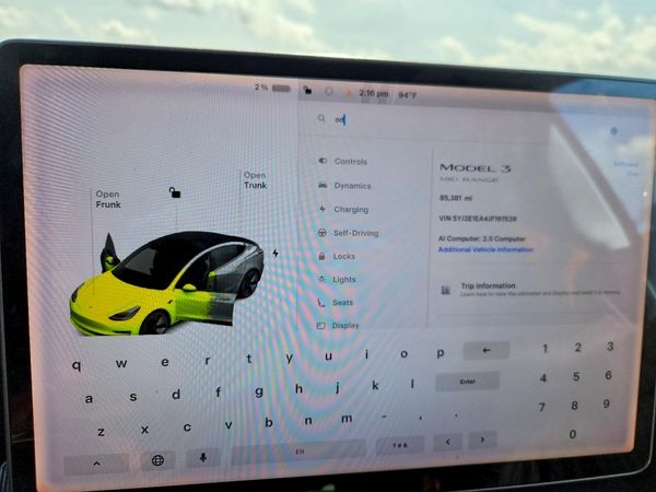 2018 TESLA MODEL 3