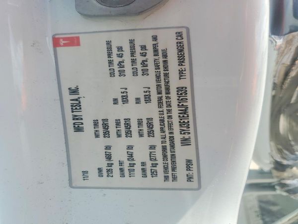 2018 TESLA MODEL 3