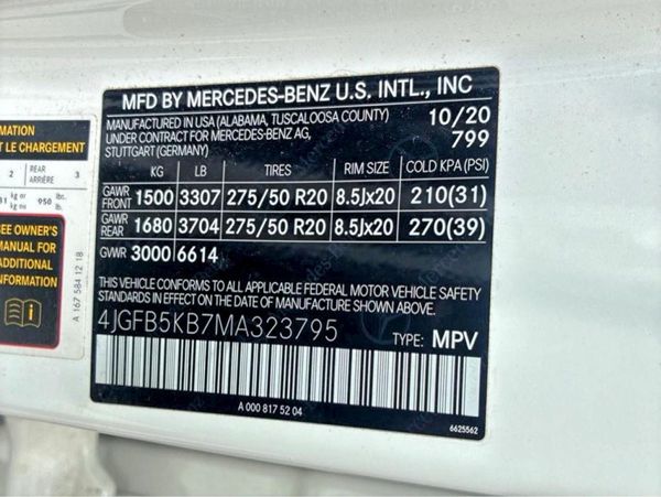2021 MERCEDES-BENZ GLE GLE450-4M