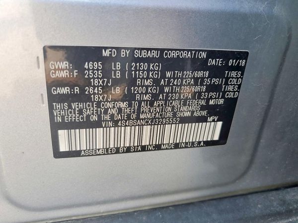 2018 SUBARU OUTBACK Limited+M/R+ES+NAVI