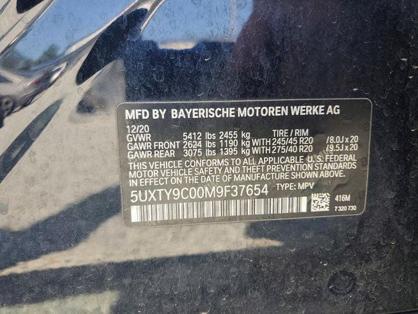 2021 BMW X3 M40i