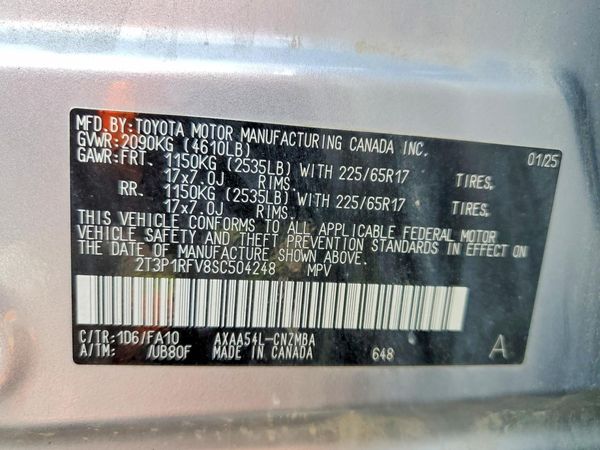 2025 TOYOTA RAV4
