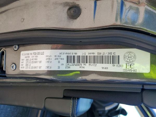 2015 JEEP CHEROKEE LATITUDE FWD