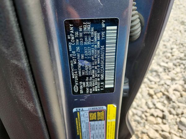 2019 HYUNDAI TUCSON SE