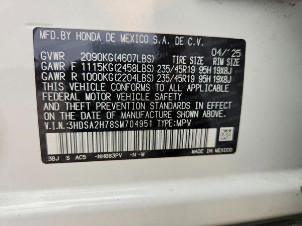2025 ACURA ADX ADX AWD A-Spec Advance