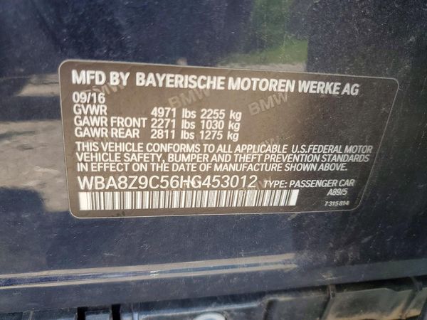 2017 BMW 330
