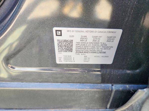 2021 CHEVROLET EQUINOX LT (1LT)