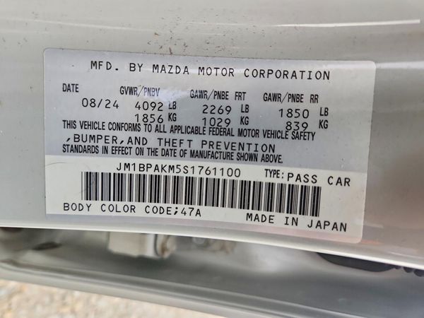 2025 MAZDA 3 Select Sport Package