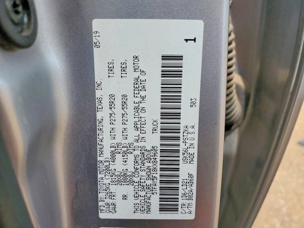 2019 TOYOTA TUNDRA Platinum Grade