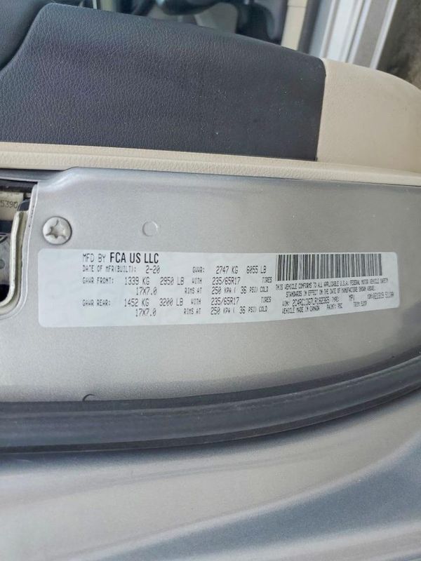 2020 CHRYSLER VOYAGER LXI