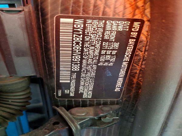 2017 BMW I3 i3 Range Extender