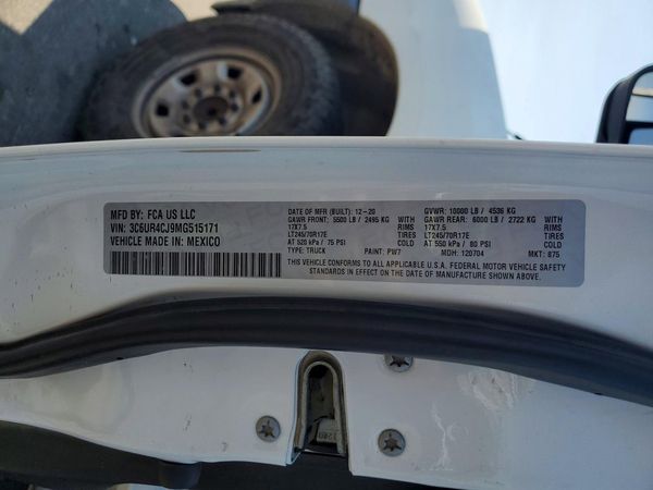 2021 RAM 2500 TRADESMAN CREW CAB 4X2