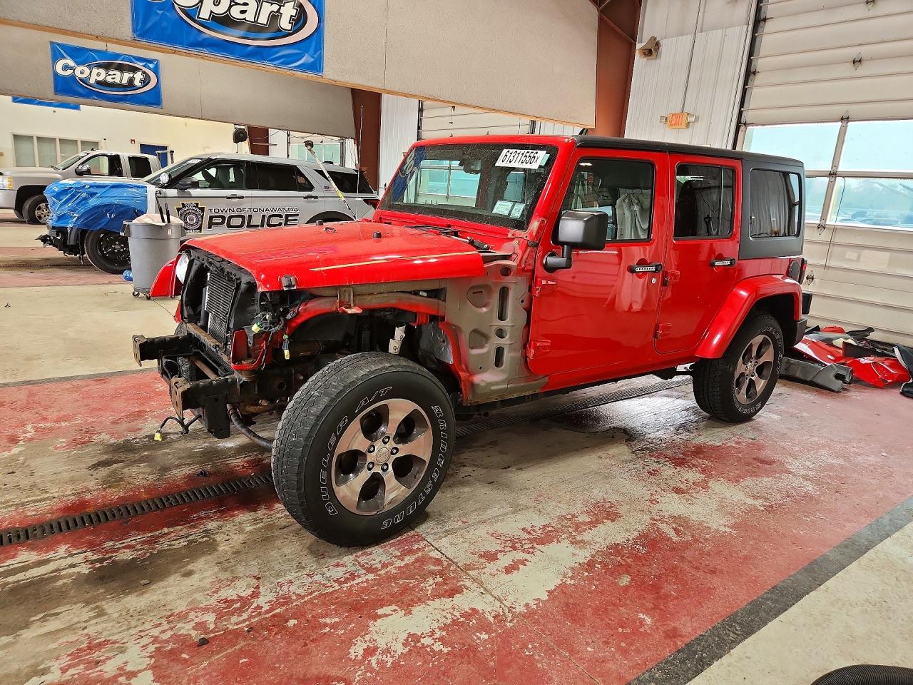 2017 JEEP WRANGLER UNLIMITED SAHARA 4X4