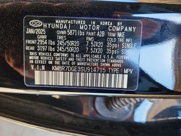 2025 HYUNDAI PALISADE