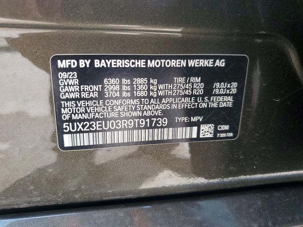 2024 BMW X5 xDrive40i