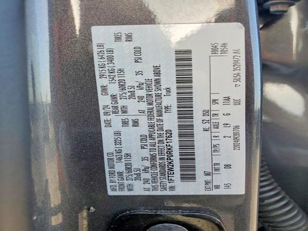 2024 FORD F150