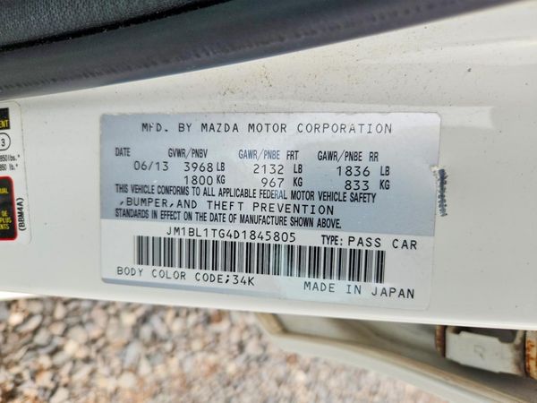 2013 MAZDA 3 SV/Base