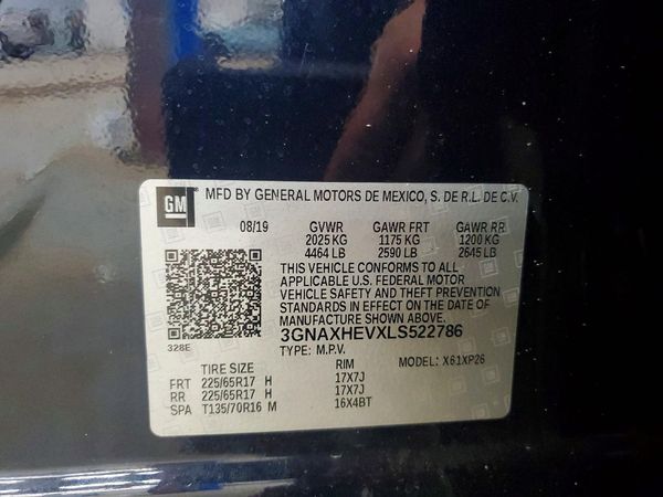 2020 CHEVROLET EQUINOX LS