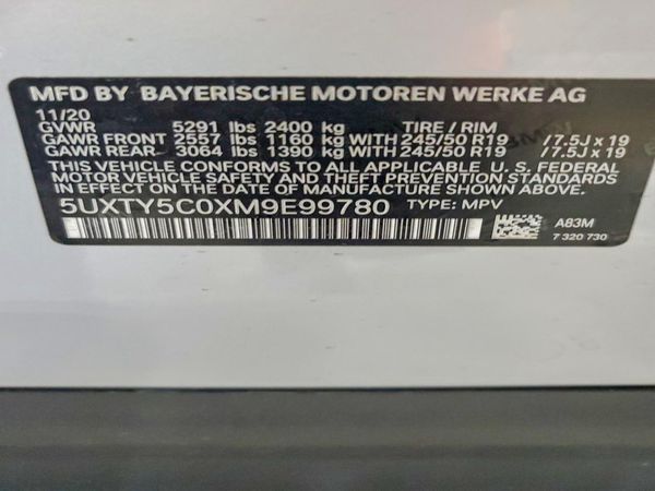 2021 BMW X3 xDrive30i