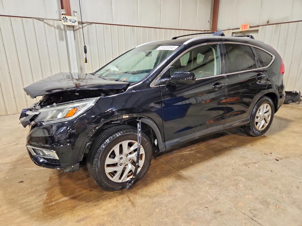2015 HONDA CRV EX-L — Front 3/4