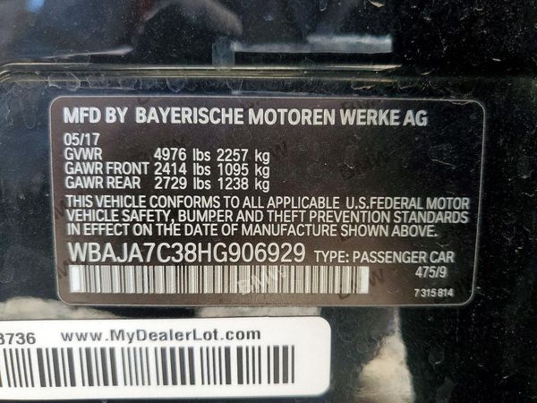 2017 BMW 530 xDrive