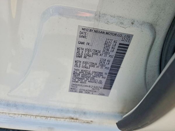 2024 NISSAN FRONTIER