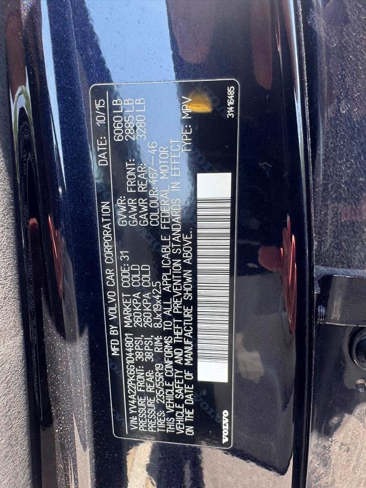 2016 VOLVO XC90 SV42 Momentum