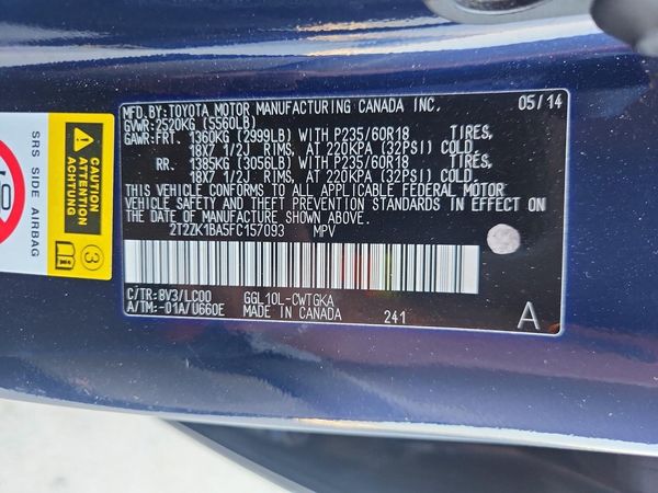 2015 LEXUS RX