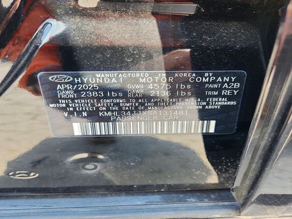 2025 HYUNDAI SONATA SEL