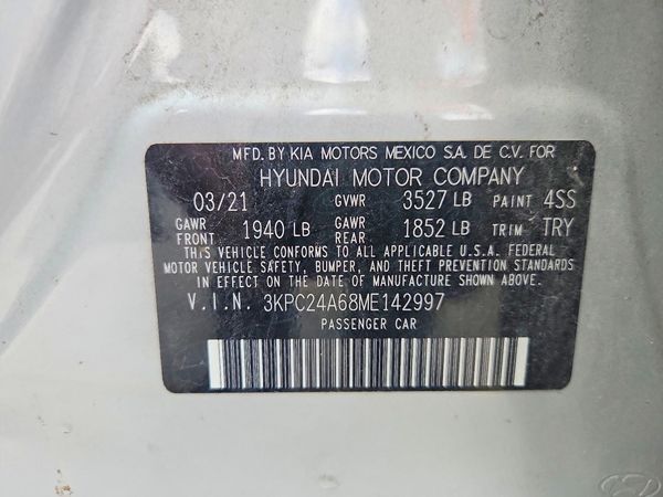 2021 HYUNDAI ACCENT