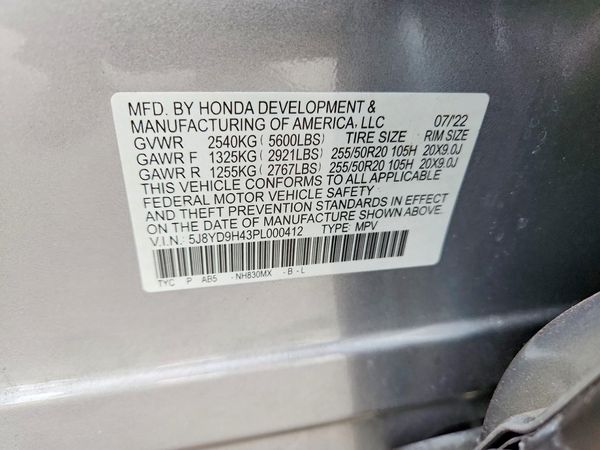 2023 ACURA MDX TECH