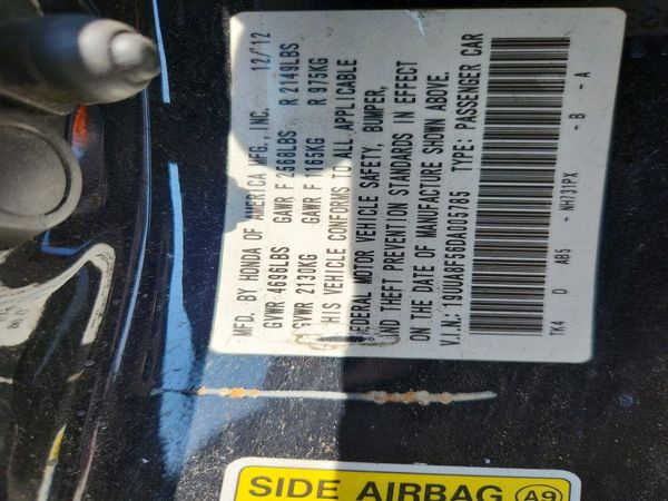 2013 ACURA TL TECH