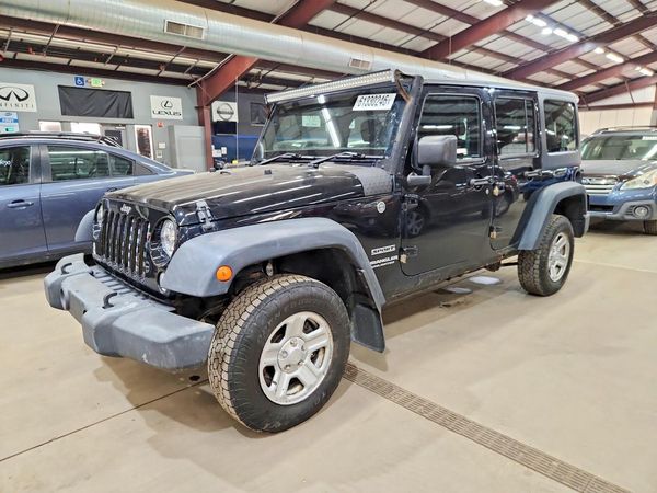 2016 JEEP WRANGLER UNLIMITED SPORT 4X4