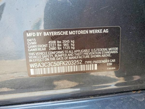 2015 BMW 320 xDrive
