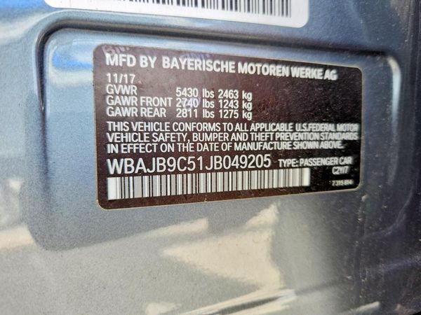 2018 BMW M550XI xDrive