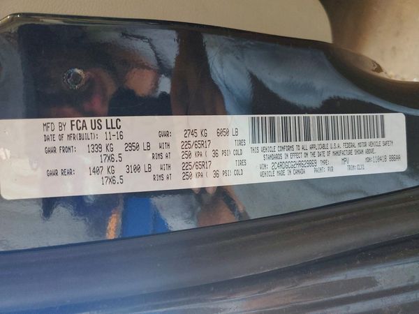 2017 DODGE GRAND CARAVAN SXT