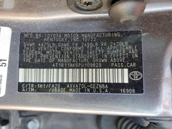 2023 TOYOTA CAMRY