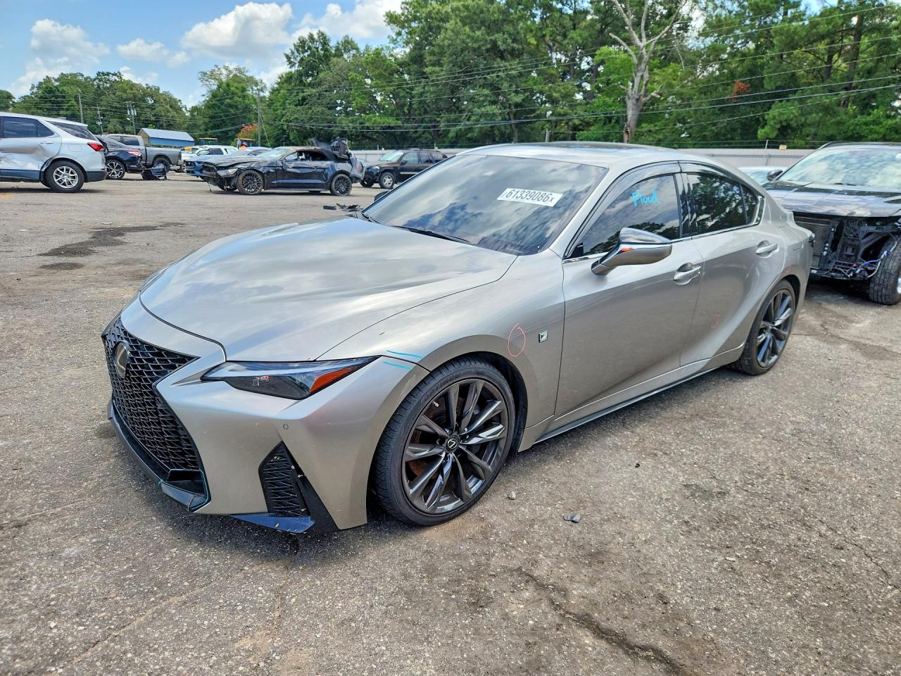 2021 LEXUS IS 350 F Sport — Front 3/4
