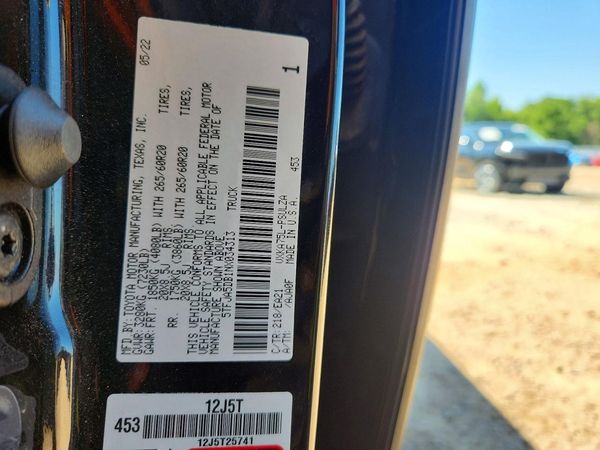 2022 TOYOTA TUNDRA Limited
