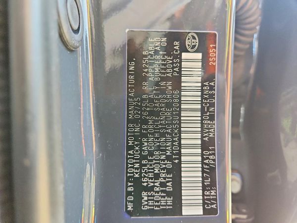 2025 TOYOTA CAMRY