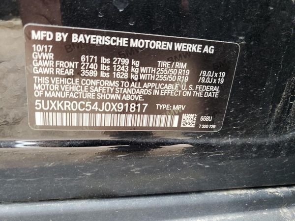 2018 BMW X5 xDrive35i